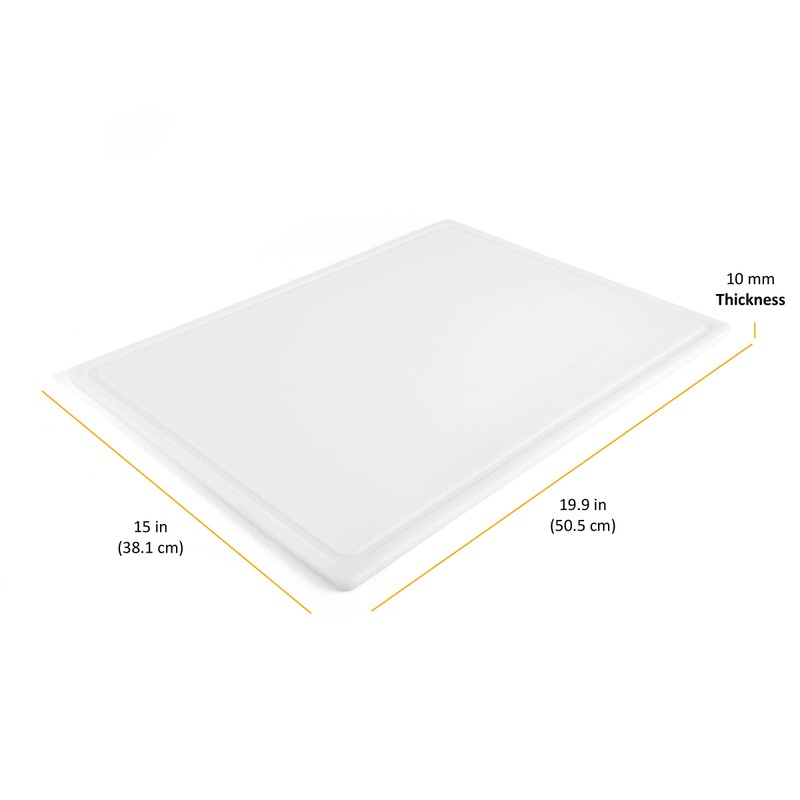 FARBERWARE Extra-Large Plastic Cutting Board, 15x20 Inch Dishwasher-Safe Chopping Board