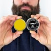 GBS Mustache Wax & Mini Comb Kit Beard & Mustache