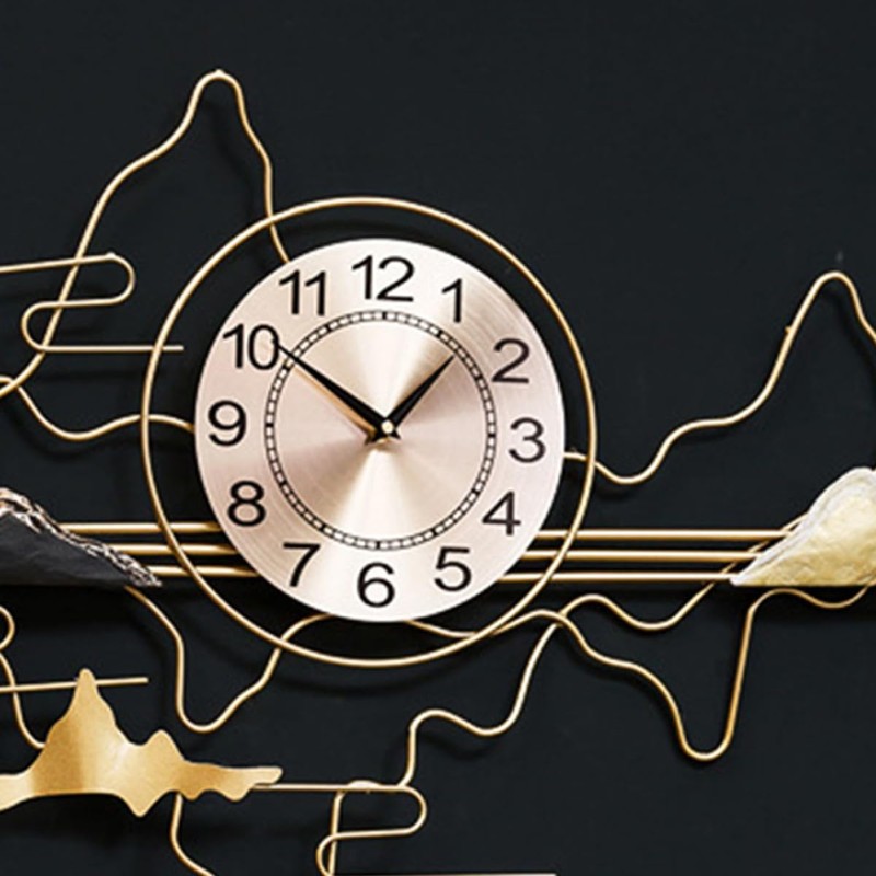 KONTONTY Create Your Own Aluminum DIY Clock Dials Round Roman