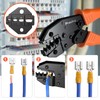 Wire Terminals Crimping Tool Kit,Preciva Interchangeable Crimp Heads Ratcheting Crimping