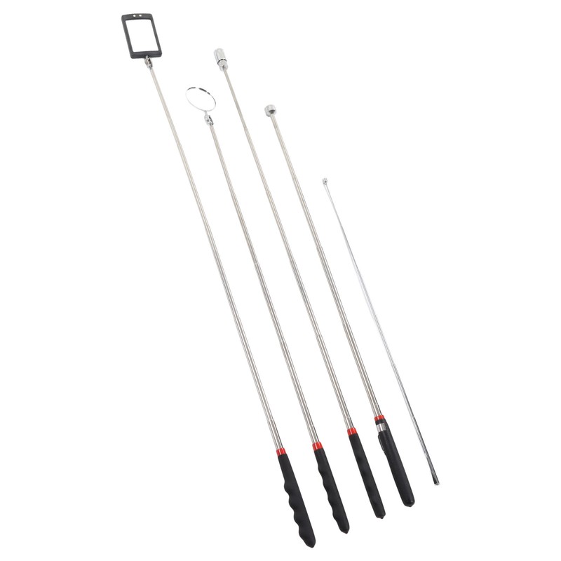5 Pcs Magnetic Pickup Tool Set 10lb 8lb 1.5lb Pick