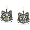 Betsey Johnson Cat Drop Earrings