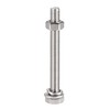 uxcell M6 x 55mm Hex Head Screws Bolts, Nuts, Flat