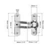 QWORK® 90 Degree Right Angle Door Lock, Door Lock Buckle,