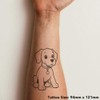 Large 'Puppy Dog' Temporary Tattoo (TO00074427)
