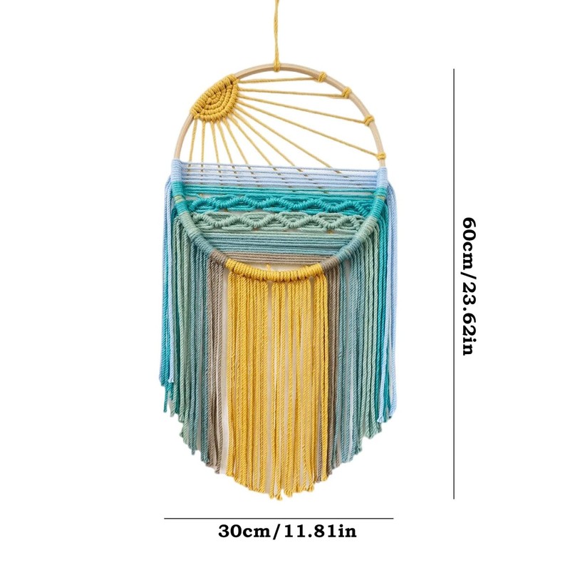 Dilireba Sunset Macrame Wall Hanging, Dream Catcher, Macrame Dream Catcher,