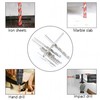 Diamond Twist Drill Bit Set, 10 Pieces, 0.8-4.0mm, High Speed