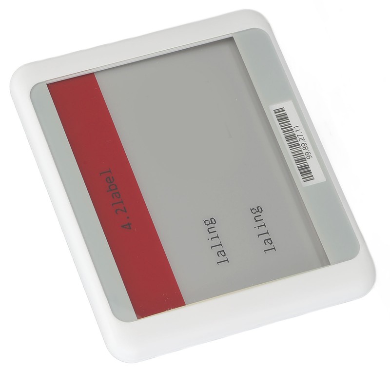 4.2in TFT Screen Electronic Shelf Label Bluetooth Connection Price Tag