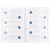 96 Colors Nail Gel Polish Display Book Detachable Magnetic Nail