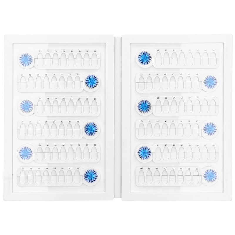 96 Colors Nail Gel Polish Display Book Detachable Magnetic Nail