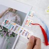24 Pcs Acrylic Bookmark Blanks with Tassels: Clear Bookmarks Making