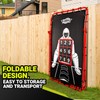 PLAYAPUT 2 in 1 Baseball Rebouder Net and Pitching Net,