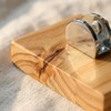 Small Picture Stand 4Psc Mini Wood Adjustable Glass Display Stands