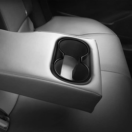 TADOKAPATU PR-HSBB Toyota New Prius 60 Series Dedicated Rear Cup Holder Rear Seat Cup Holder Garnish Interior Panel Interior Parts Scratch Resistant Accessories ABS Resin 1PCS PRIUS ZVW60 ZVW65 MXWH60