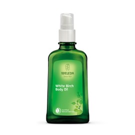 Weleda White Birch Body Oil, 3.4 fl oz (100 ml), Skin Tightening Care, Body Massage, Cellulite, Moisturizing, Dry Skin, Sensitive Skin, Rough Skin, White Birch Extract, Grapefruit Scent, Naturally Derived Ingredients, Organic