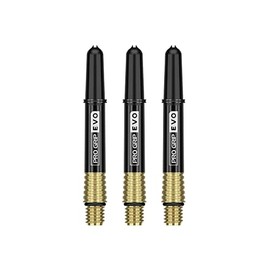 Target Darts Gold Pro Grip Evo Aluminium Dart Shafts Short