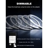 echosari 33Ft Neon Rope Lights, 1200 LED Strip Lights with
