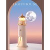 Growalleter Moonlight Projection Lamp, Lighthouses Night Light, Remote Control Lighthouse
