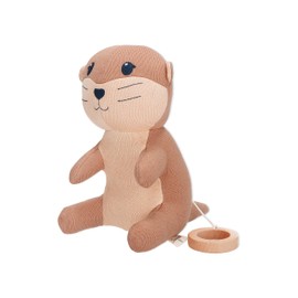 Sterntaler Baby Unisex Music Box Baby Music Box Medium Otti - Children's Toy, Baby Music Box, Sleeping Aid Washable with Otter Motif - Recycled