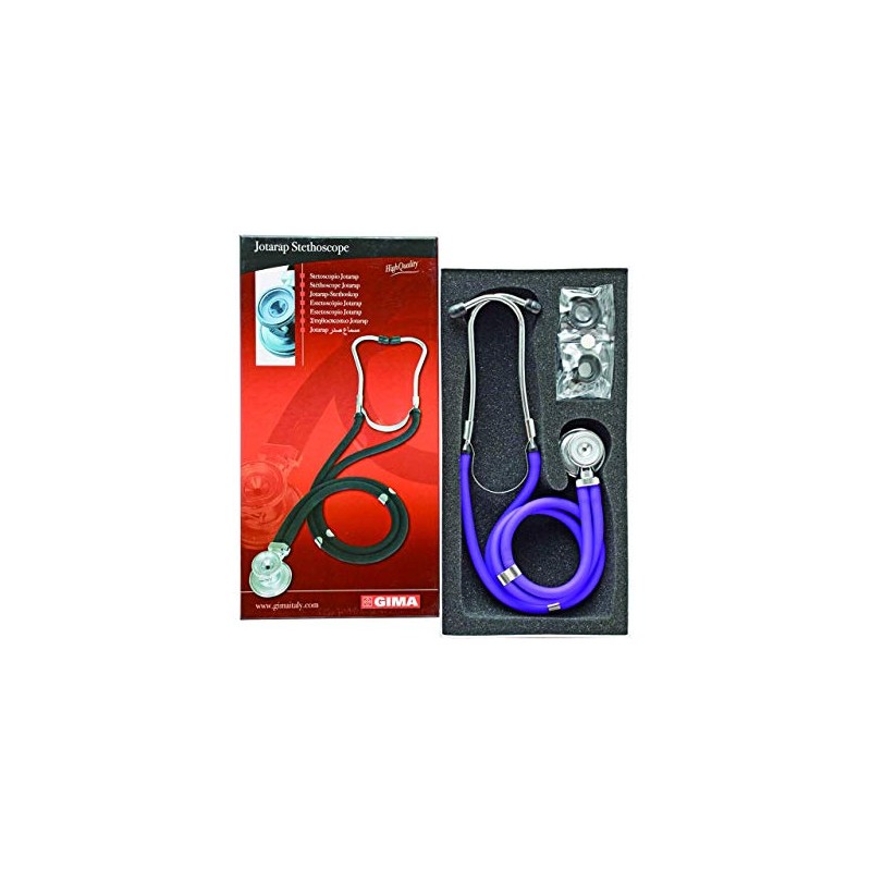 GIMA Jotarap Dual Tube Dual Head Rappaport Stethoscope for Cardiology