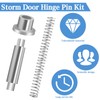 3 Storm Door Hinge Pin Kit, Screen Door Parts Storm