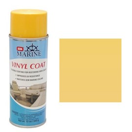 Sem M25223 Marine Yellow Vinyl Coat Vinyl And Plastic Repair Coating For Marine Vinyl