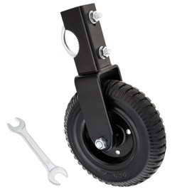 Gate Wheel 8 inch Under Mount Farm Gate Caster with Screws and Spanner,400lb Capacity Heavy Duty Tube Gate Caster for Chain Link Fence Swing Gate