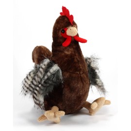 The Petting Zoo Chicken Stuffed Animal Plushie, Gifts for Kids, Wild Onez Farm Animals, Chicken Plush Toy 12 inches