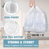 8 Gallon Trash Bags - 50 Count Medium Trash Bags