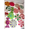 EMPOF Christmas Tree Paper Hanging Decorations Pack of 16 Pcs