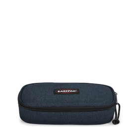 Eastpak Oval Single Pencil Case, 22 cm, Blue (Triple Denim)