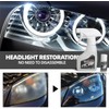 SOPAMI Car Headlight Restoration Kit Headlight Cleaner Restores Clear Yellowed
