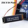 MELIFE 2.08 Inch OLED Display Module, SH1122 256x64 OLED Display