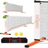 Zdgao Portable Pickleball Net Set, 22 FT Regulation Size &