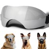 Large Dog Sunglasses with Adjustable Strap, UV Protection, Suitable for