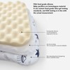 Baby Nursery Pillow Pure Cotton Cartoon Print Wave Single Layer