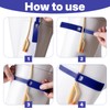 4 PCS Catheter Leg Bag Straps, 60 x 5cm Polyester