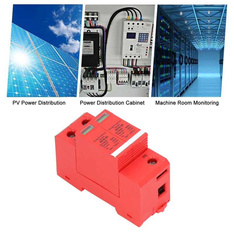 Surge Protective Device 80KA 1000V Voltage Protection Arrester Protector for