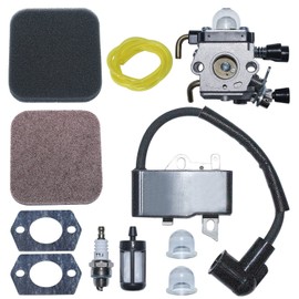 Mtanlo For Stihl FS75 FS80 FS80R FS85R FS85T FS85RX Trimmer, Carburetor Kit, 4140-120-0619 4137-120-0606, Replace For Zama C1Q-S186 C1Q-S71 C1Q-S97A C1Q-S97B C1Q-S97C C1Q-S66 C1Q-S153 C1Q-S143