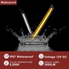 BINGIGOO 2PCS Grille Lights LED Bar Front Sequential Switchback LED