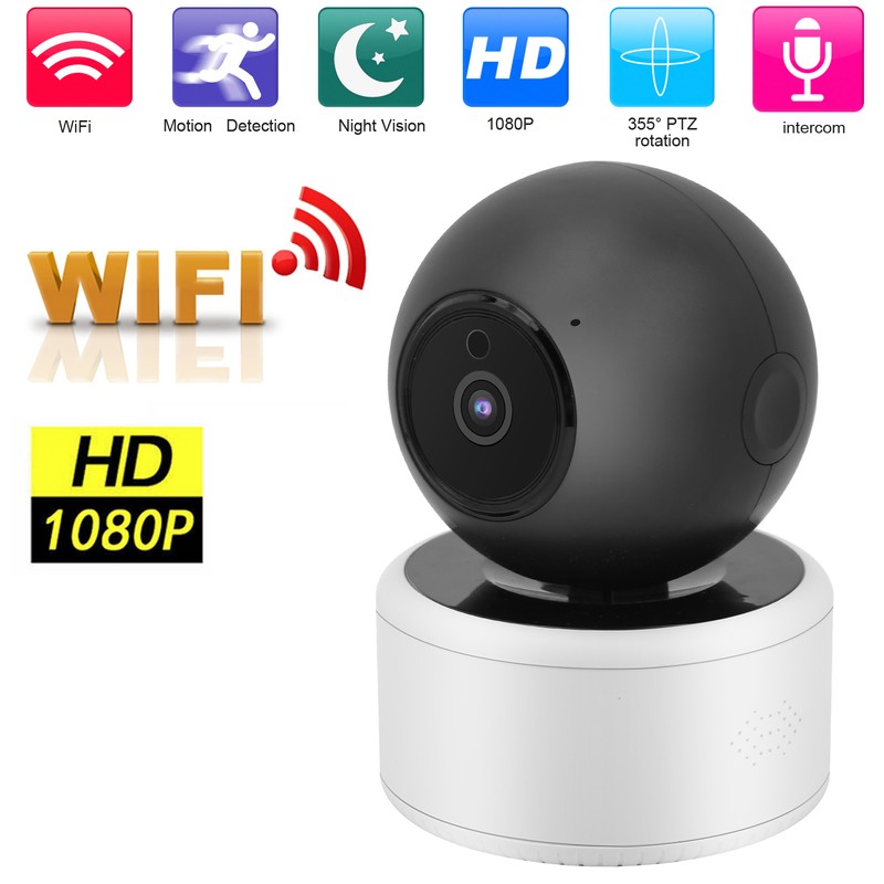 1080P WiFi Camera AI Smart Human Detection Infrared TwoWay Intercom