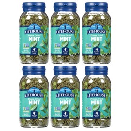 Litehouse Freeze Dried Mint, 0.28 Ounce, 6-Pack