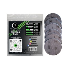 Creating the Difference TruCut Sanding Pads | Made Specifically for Bowling Balls | Resurfacing – Surface Management (6 Pack Variety All Grits, 500,1000, 1500, 2000, 3000,5000-5 inch)
