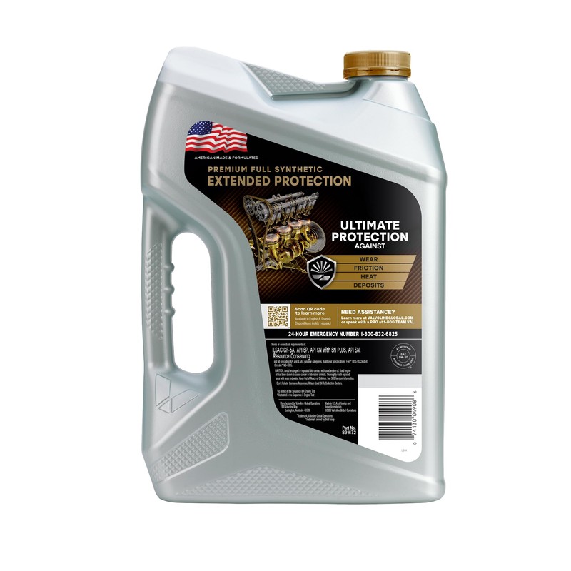 Valvoline Extended Protection Full Synthetic Motor Oil SAE 5W-20 5