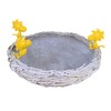 Roman 4-Piece 12-Inch Peanuts Woodstock’s Nest Bird Bath or Feeder