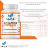 SAISA HERBAL Citrato de Potasio 100% Puro, 120 Cápsulas |
