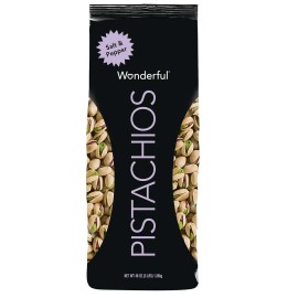 Wonderful Pistachios In-Shell Roasted and Salted Nuts 48 Ounce Resealable Bag