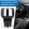 getfay 1 PC Car Engine Start Ignition Push Switch, 1.8"