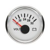 ELING 52mm(2") Voltmeter Volt Gauge 16-32V 24Volt with Red Backlight