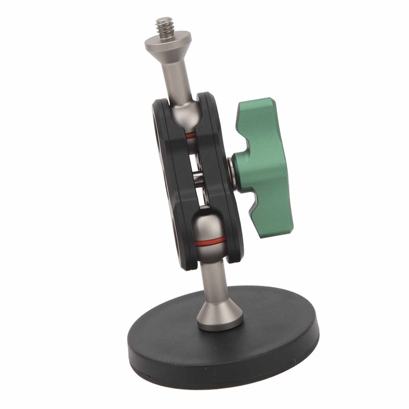 Magnetic Car Mount with Dual 360 Degree Ball Head 1/4inch